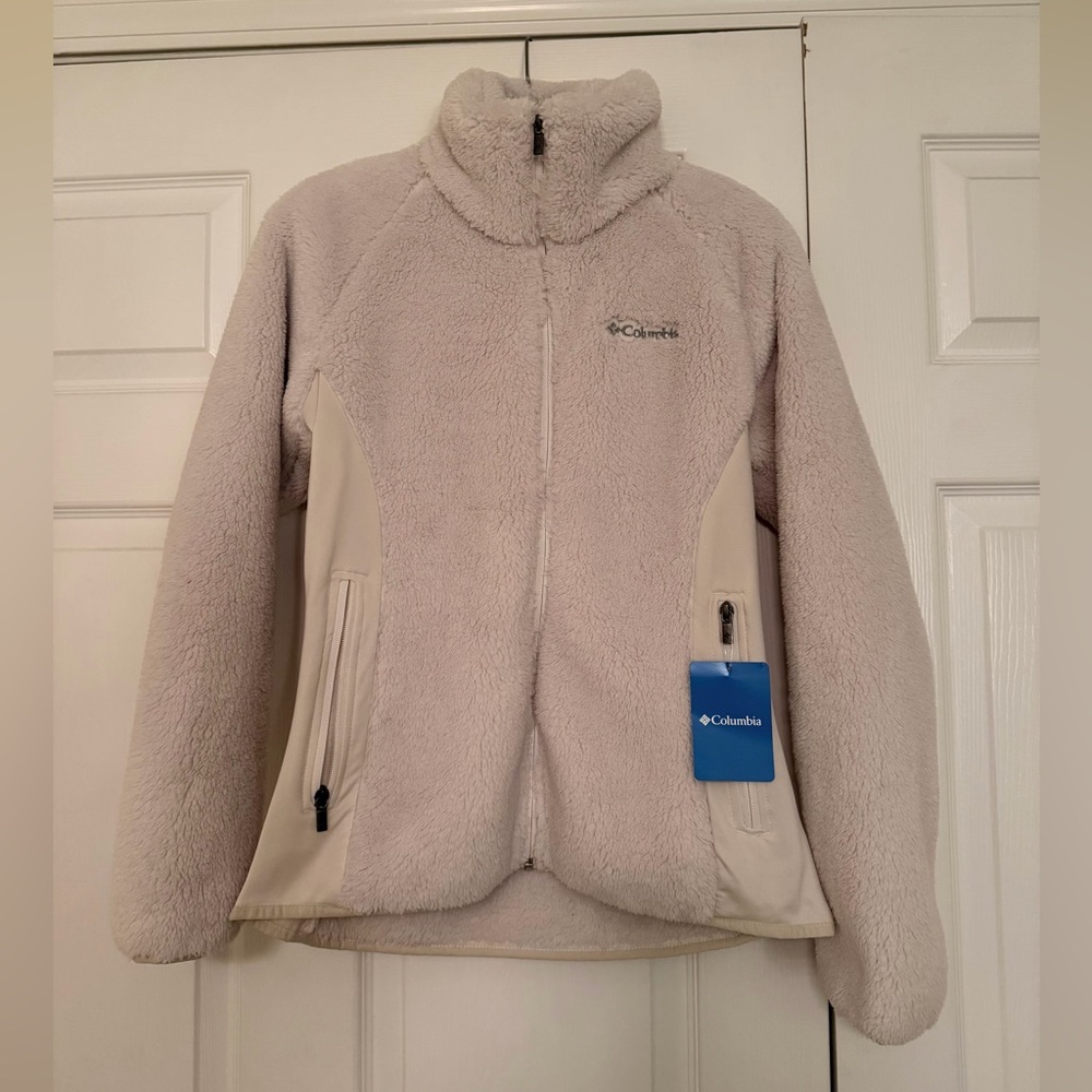 NWT Columbia Women’s “Dark Stone” Fast Beauty Fleece Jacket Size Medium